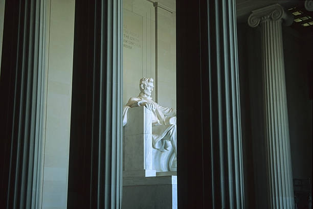 istock Lincoln Memorial and columns Washington DC 471136797