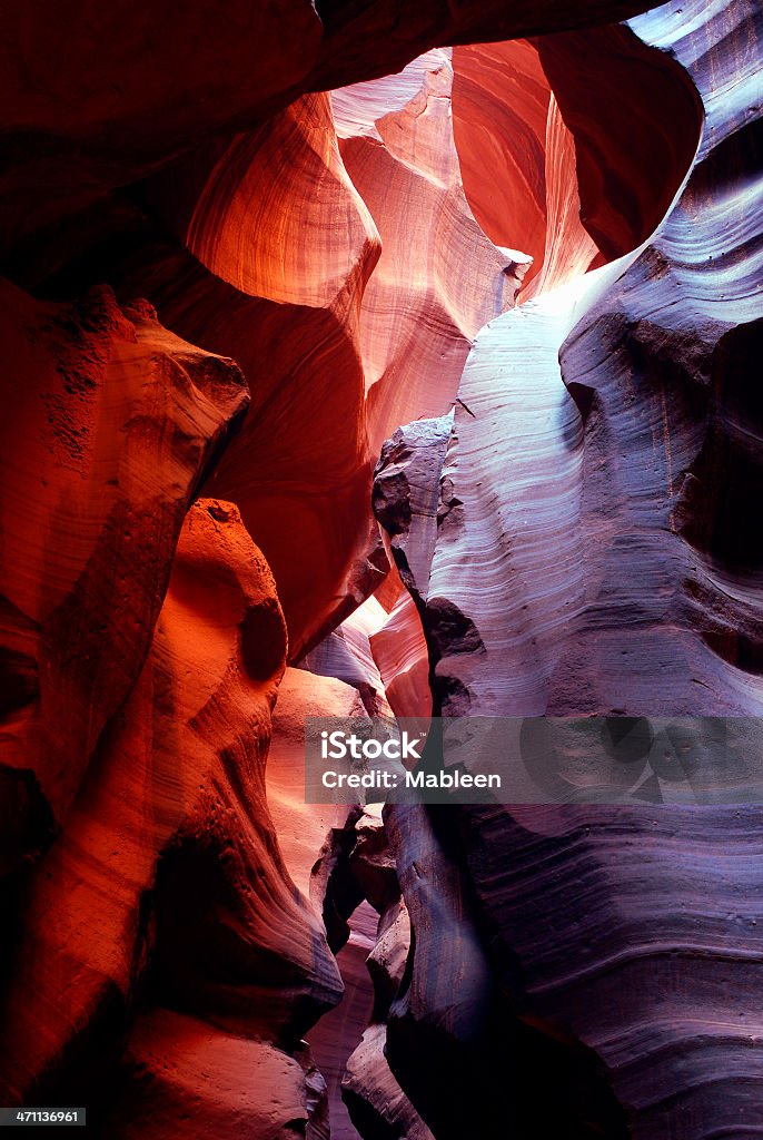 Antelope canyon, Page, Arizona, USA - Foto stock royalty-free di Ambientazione esterna