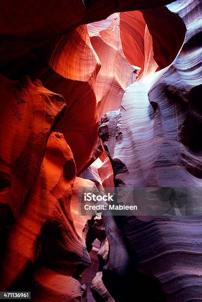 Antelope Canyon Page Arizona Usa - Fotografie stock e altre immagini di Ambientazione esterna - Ambientazione esterna, Antelope Canyon, Arancione