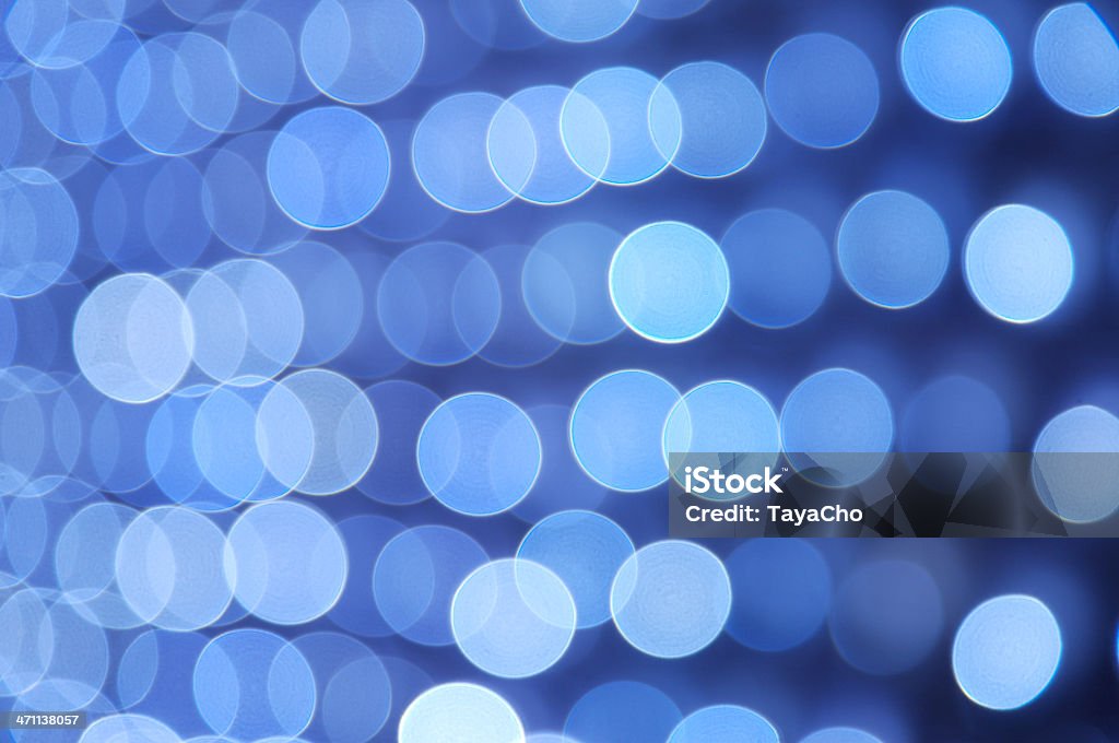 Azul efecto bokeh - Foto de stock de Abstracto libre de derechos