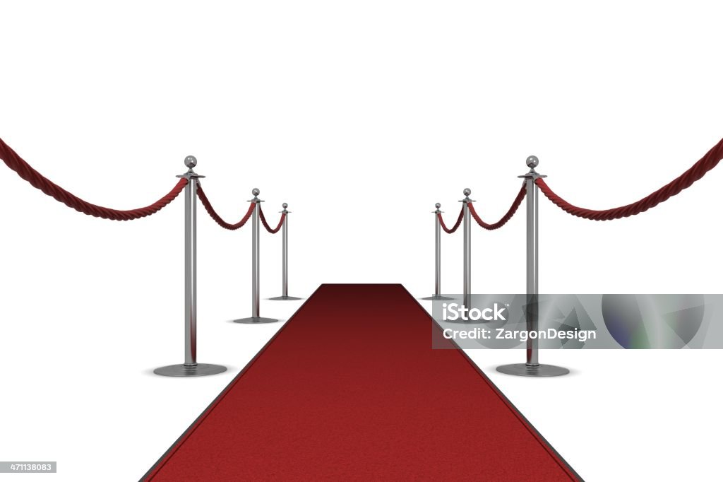 Il red carpet - Foto stock royalty-free di Affari