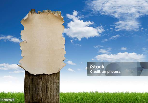 Blank Schild Stockfoto und mehr Bilder von Allgemein - Allgemein, Alt, Altertümlich