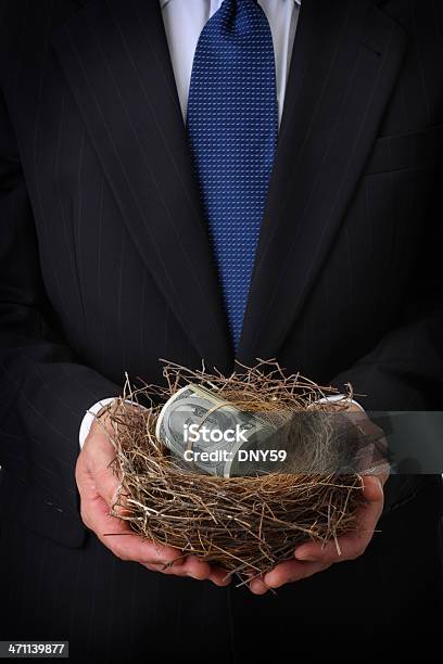 Nest Egg - Fotografias de stock e mais imagens de 401k - Palavra inglesa - 401k - Palavra inglesa, Espaço para Texto, Fotografia - Imagem