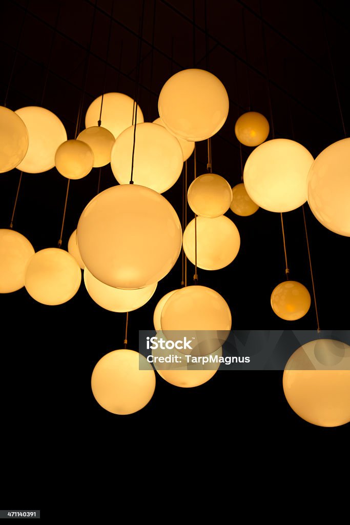 Luminárias de - Foto de stock de Amarelo royalty-free