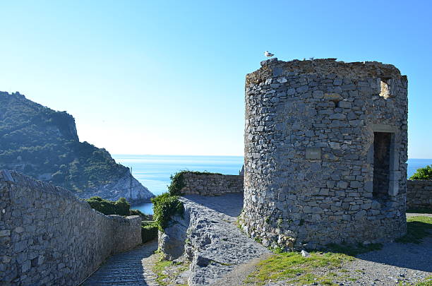 Italy. Sea. Mills. Nice day. Sun day. Porto venere