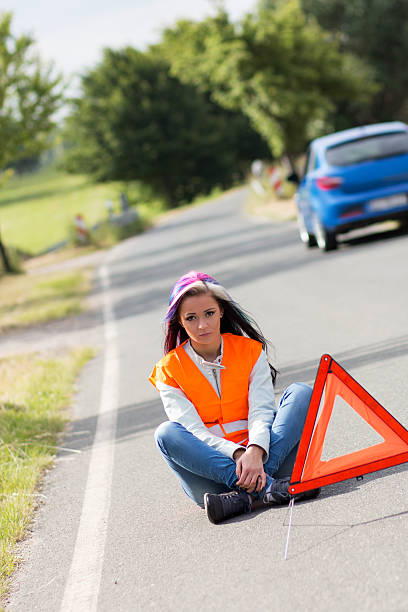 Car breakdown Car breakdown autounfall stock pictures, royalty-free photos & images