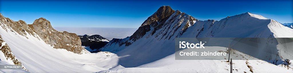 Alpine Panorama - Foto de stock de 2000-2009 royalty-free