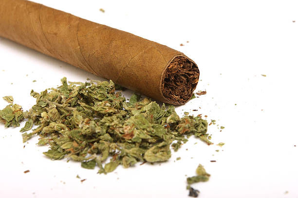 marijuana blunt close up marijuana blunt close up blunts stock pictures, royalty-free photos & images