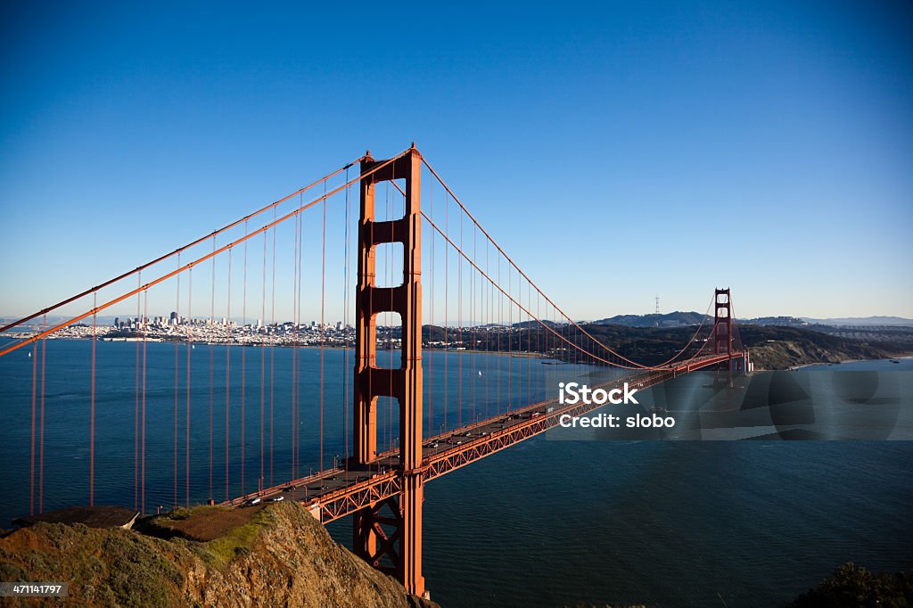 Golden Gate Bridge - Foto stock royalty-free di Architettura