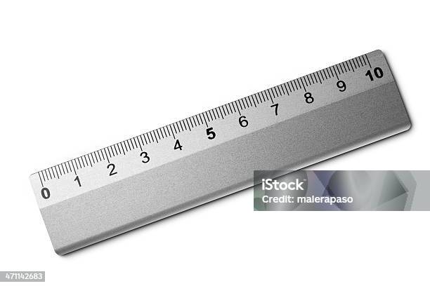 Ruler Stock Photo - Download Image Now - Ruler, School Building, Centimeter