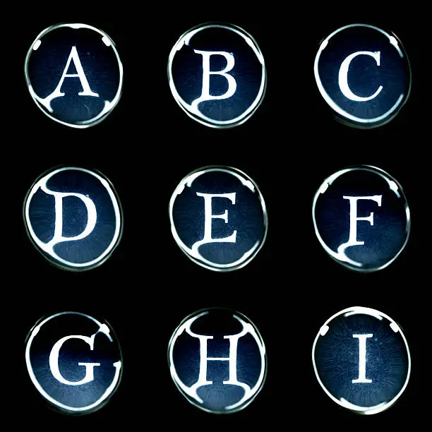 Photo of Water Bubble Alphabet