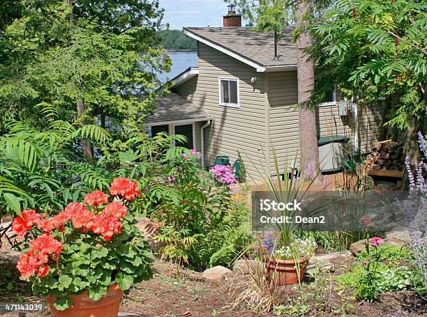 Cottage Stock Photo - Download Image Now - Bright, Brightly Lit, Bush