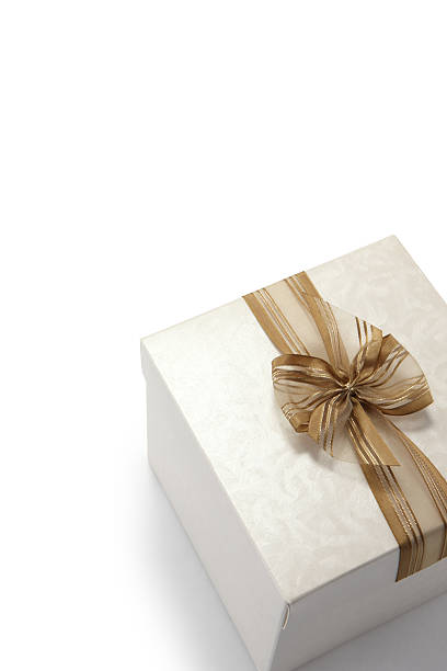 istock Golden Ribbon Gift 471143545