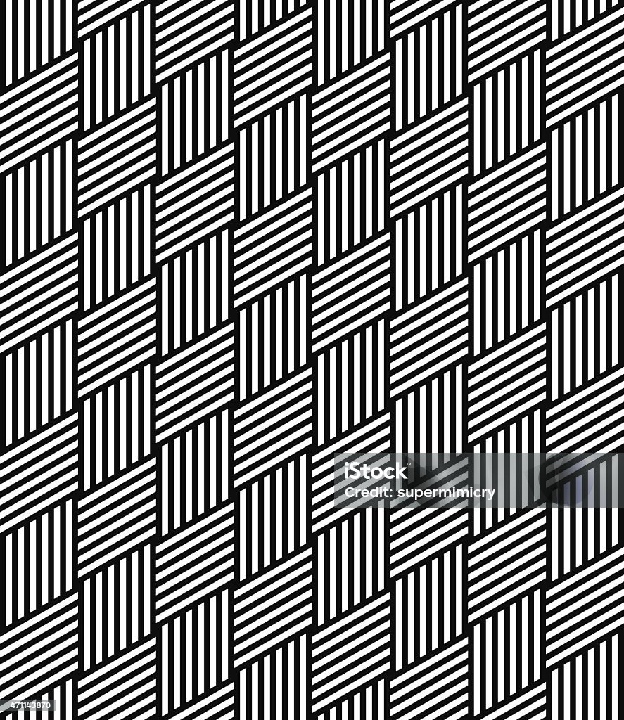 Wicker Triangle Pattern Wicker Geometric Pattern Stock Illustration - Download Image Now - 2015 ...
