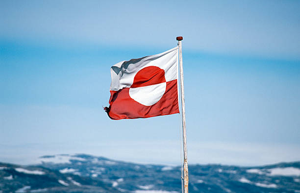 istock The flag of Greenland 471144633