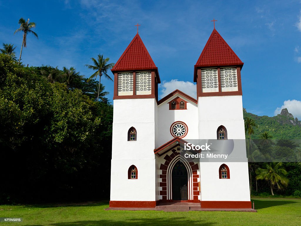 Bela igreja - Foto de stock de Arquitetura royalty-free