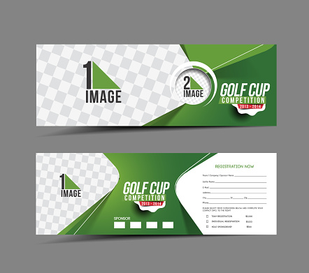 Golf Cup Header & Banner Design
