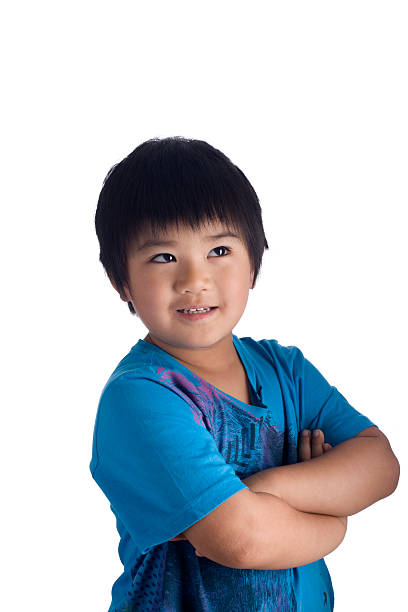 Japanese/Asian boy with an idea.
