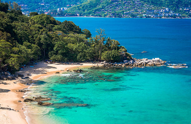 istock Laem Sing Beach from high point, Phuket, Thailand 471149654