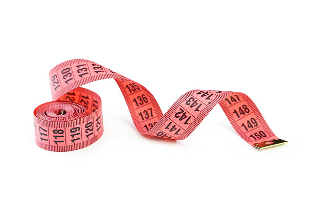 istock Measuring tape isolated on white 471149854