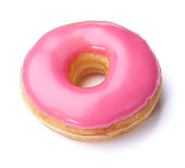 Pink Donut + Clipping Path