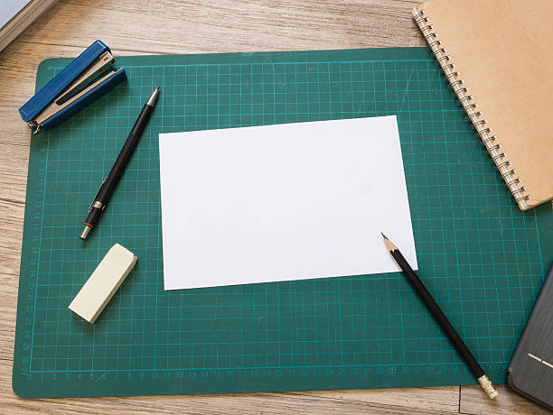 istock Stationery and blank white paper( White paper for text ) 471150370