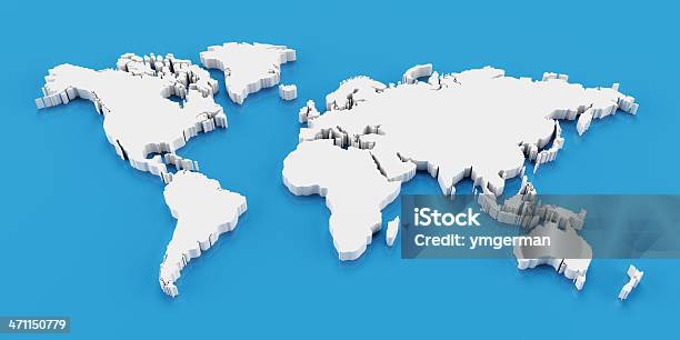 Detalhe Mapa De Mundo 3d - Fotografias de stock e mais imagens de Mapa do Mundo - Mapa do Mundo, Tridimensional, América do Norte