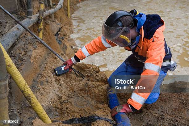 Taking Samples Of The Soil Environmental Research Stock Photo - Download Image Now