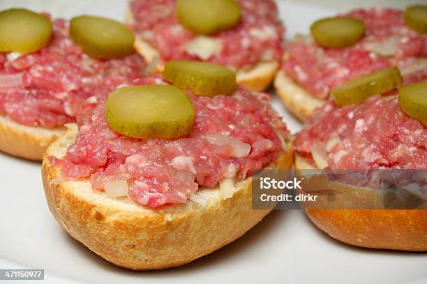 Thin Stock Photo - Download Image Now - Ground Beef, Raw Food, Sandwich