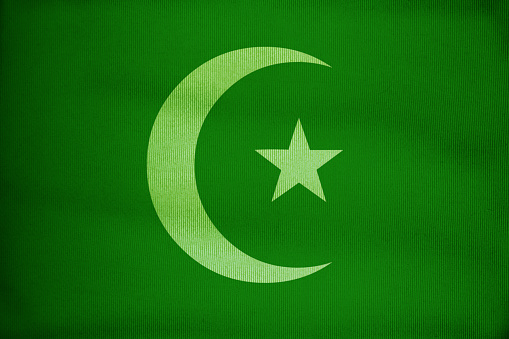 green islam flag