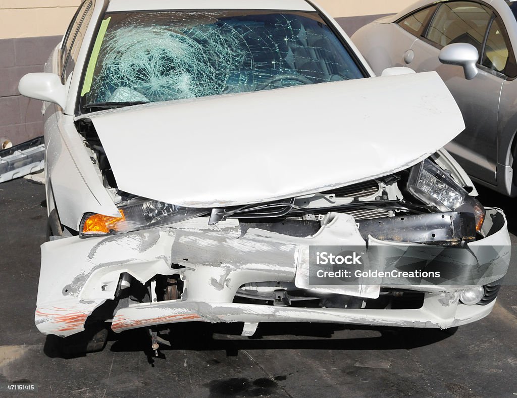 Auto colisión - Foto de stock de Choque libre de derechos