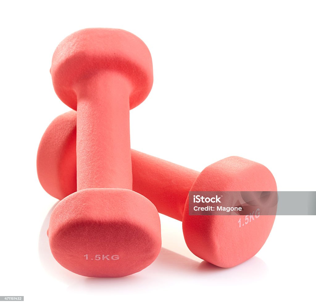 Attrezzature Fitness manubri - Foto stock royalty-free di 2015