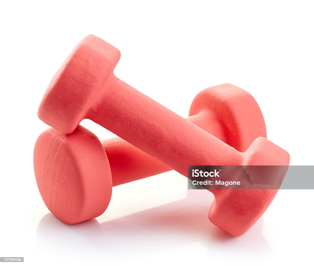 Attrezzature Fitness manubri - Foto stock royalty-free di 2015