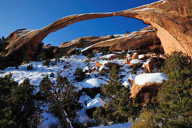 istock Winter at Landscape Arch 471151487