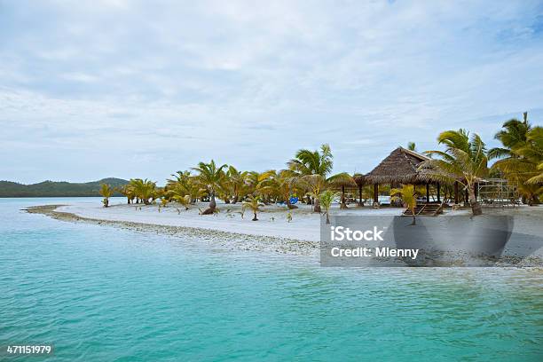 Foto de Praia Na Ilha De Aitutaki Ilhas Cook e mais fotos de stock de Acampamento de Férias - Acampamento de Férias, Aitutaki, Areia