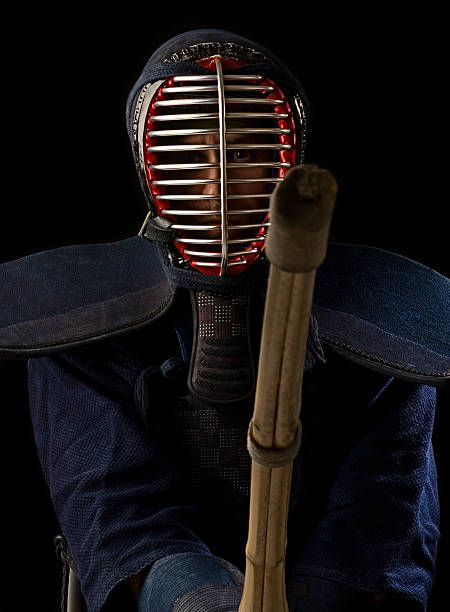 istock Kendoka Holding Shinai 471153053
