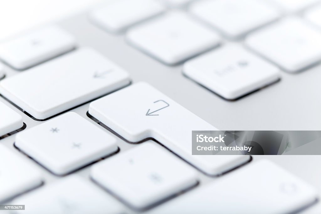 Компьютерная клавиатура детали - Стоковые фото Без людей роялти-фри
