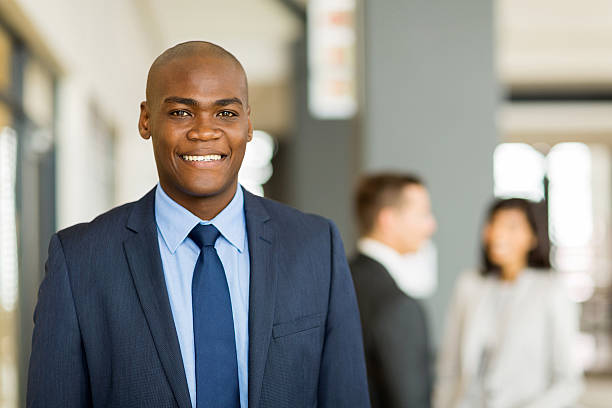 istock Young smiling African American businessman 471153940