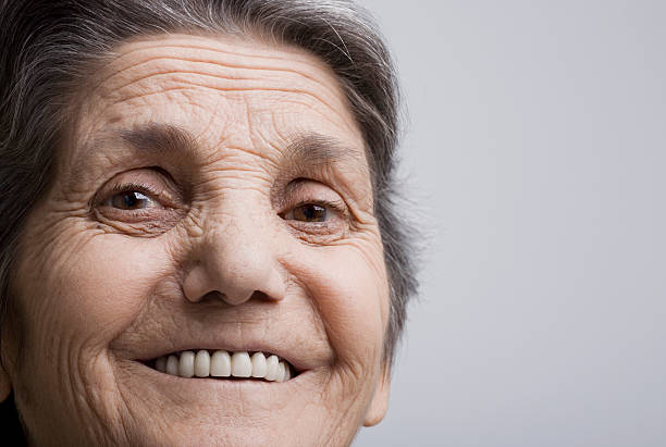 istock Smiling senior woman 471155103