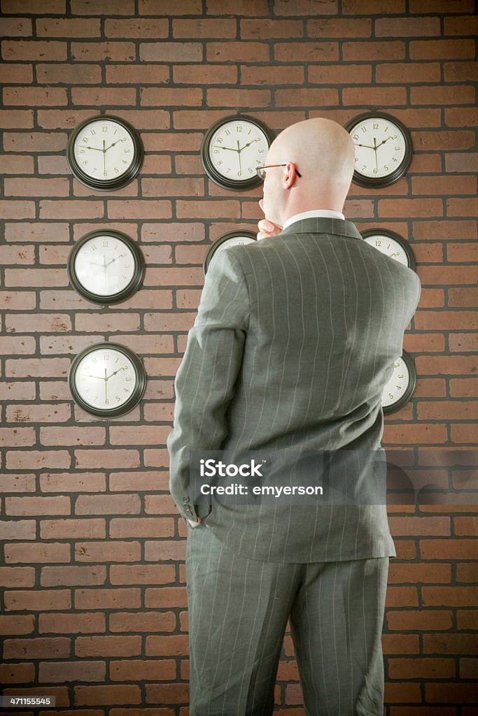 Orologi - Foto stock royalty-free di Adulto