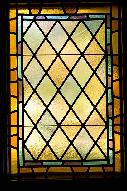 vitrales ventana architectual detalle - stained glass fotografías e imágenes de stock