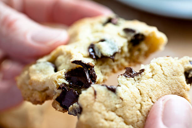 Gooey Cookie stock photo