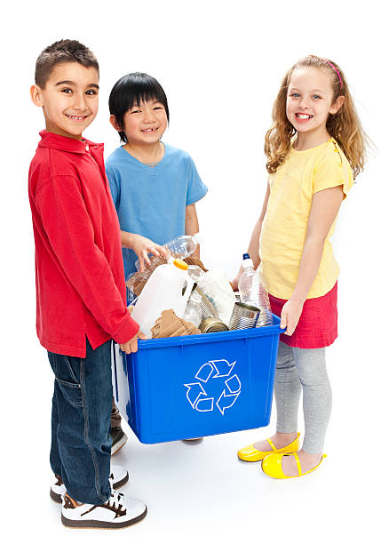 istock Children Recycling Isolated 471158095
