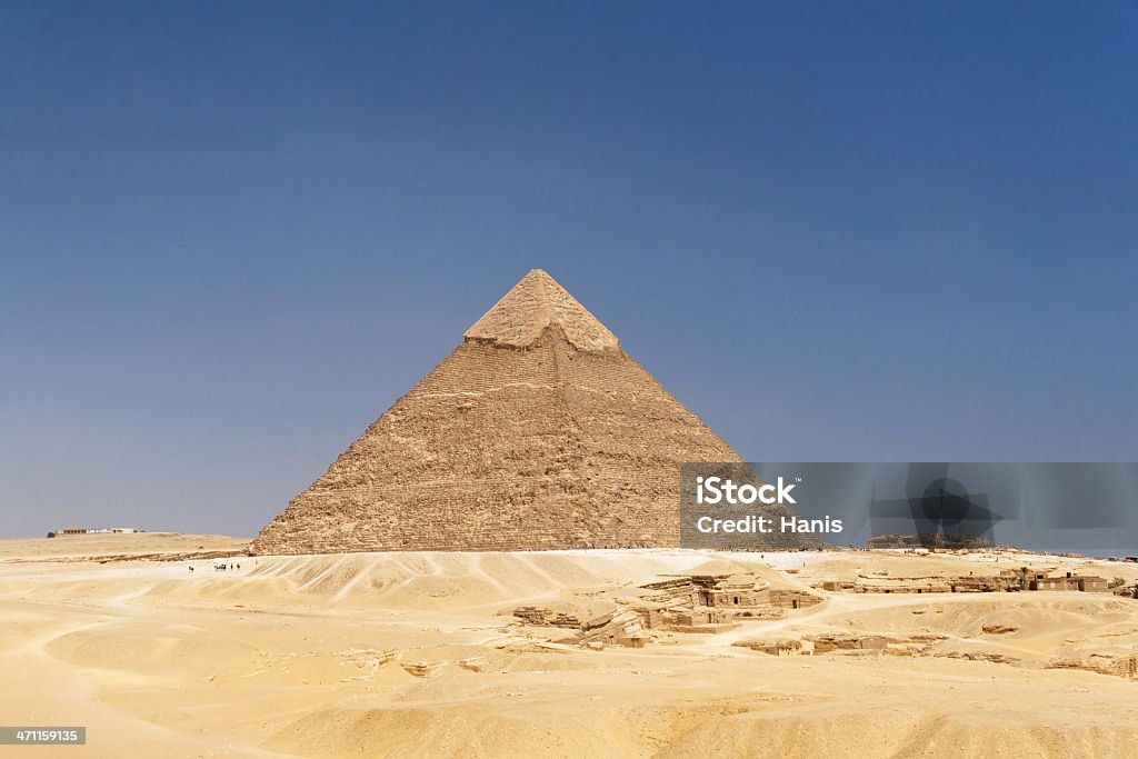 Pirâmide de Khafre - Royalty-free Adulação Foto de stock