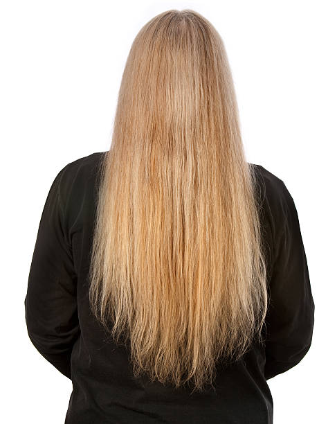 istock dry long blonde hair from behind 471159877