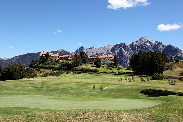 llao llao hotel e de bariloche, argentina - llao llao hotel imagens e fotografias de stock