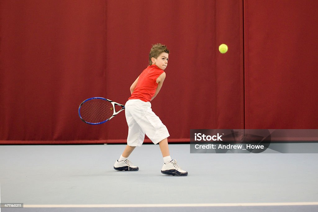 Da Tennis - Foto stock royalty-free di 8-9 anni