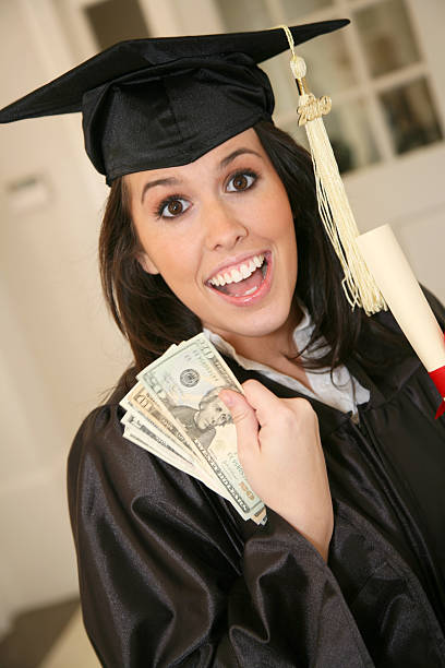 Surprised to receive money for graduation