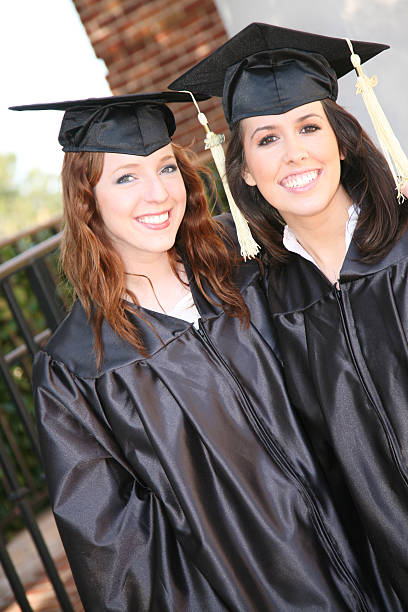 istock Cute Friends After Graduating 471161175