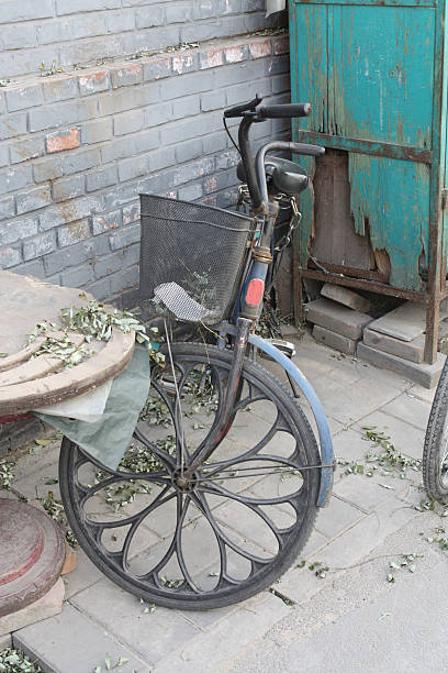 istock old bycicle in beijing china 471161283